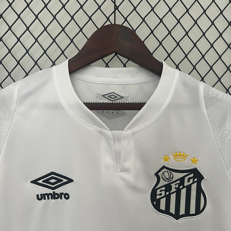 Jersey 24∕25 Santos home all sponsors