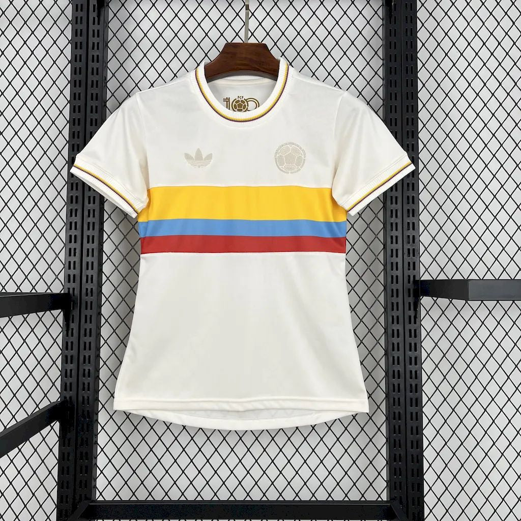Jersey Feminina Colômbia 24∕25 100th Anniversary