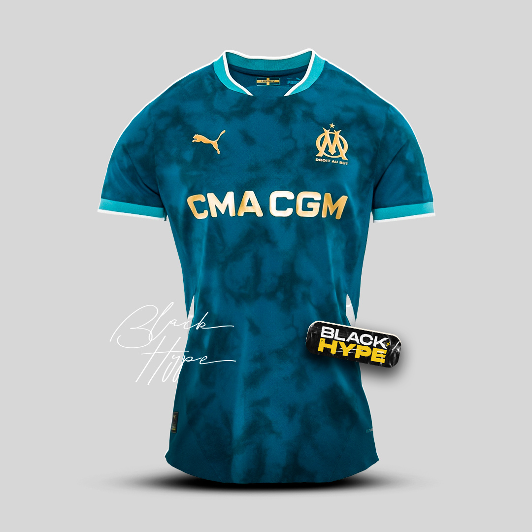 Trikot Feminina Olympique Marseille 24/25 Auswärts