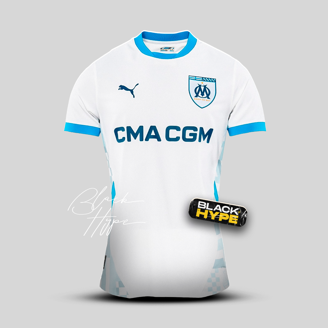 Trikot Feminina Olympique Marseille 24/25 Home