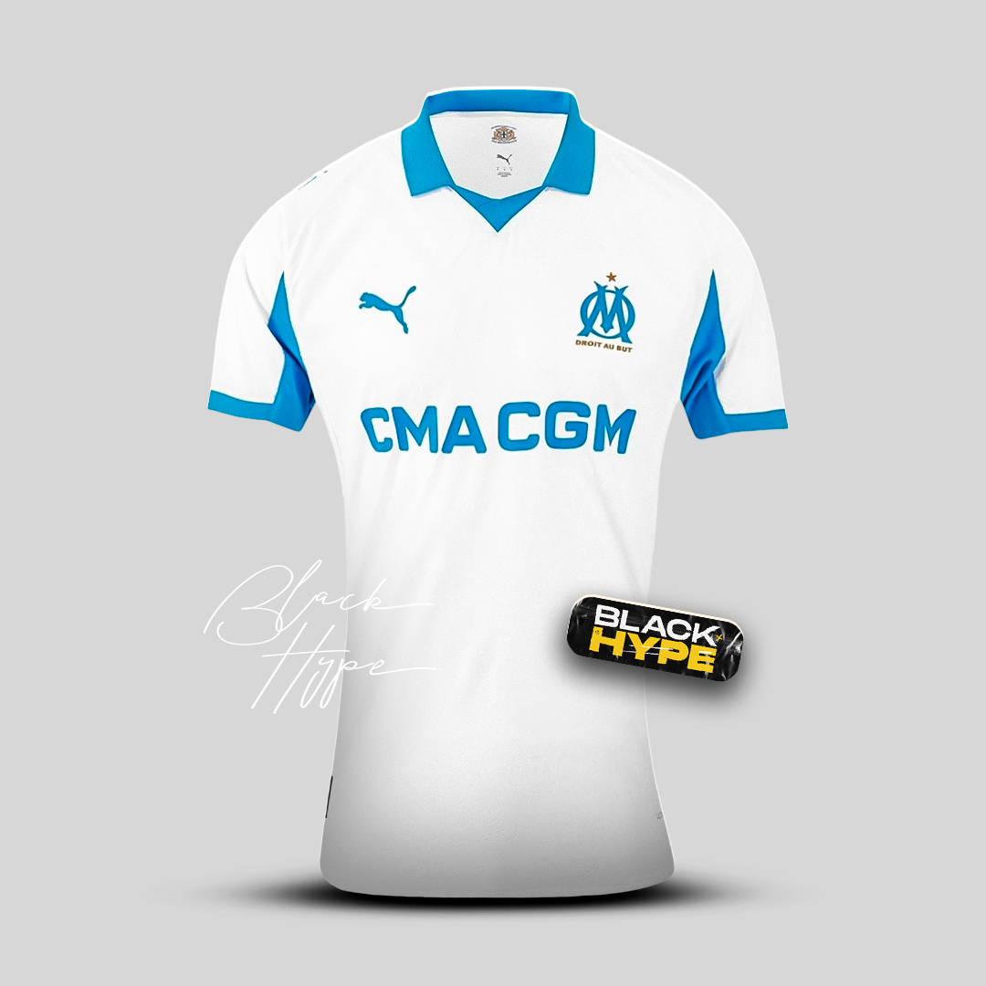 Trikot Feminina Olympique Marseille 25/26 Home