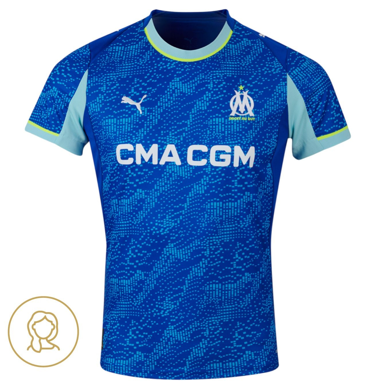 Trikot Feminina Olympique Marseille 25/26 Dritter