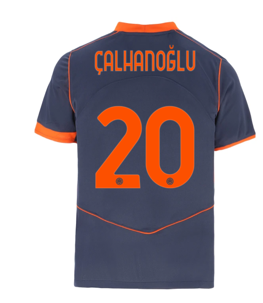 Trikot Inter 25/26 Dritter #20 Çalhanoğlu