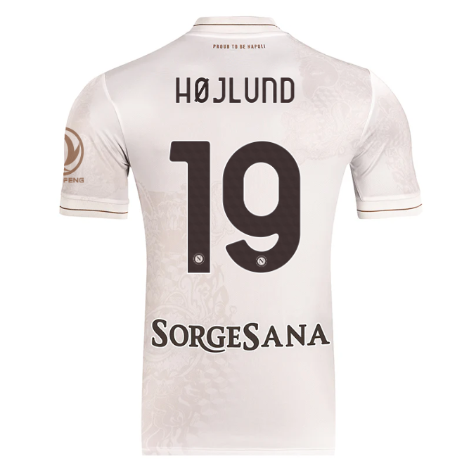 Jersey Napoli 25/26 Away #19 Højlund