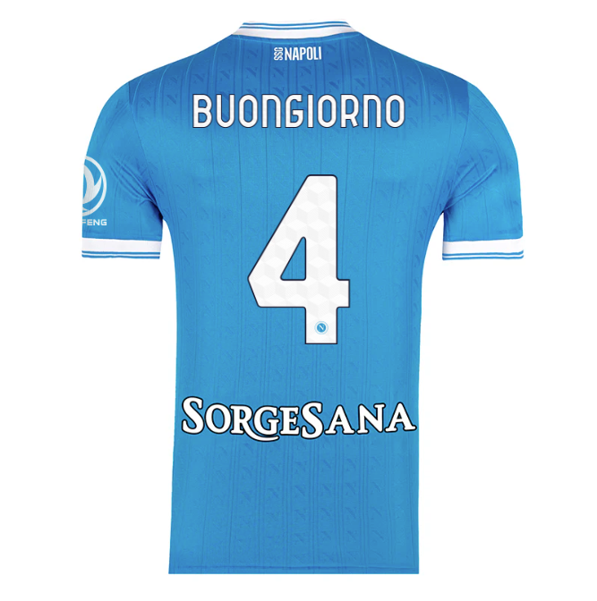 Jersey Napoli 25/26 Home #4 Buongiorno