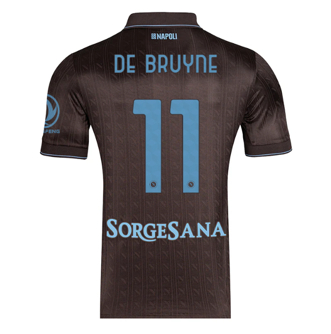 Jersey Napoli 25/26 Third #11 DE BRUYNE
