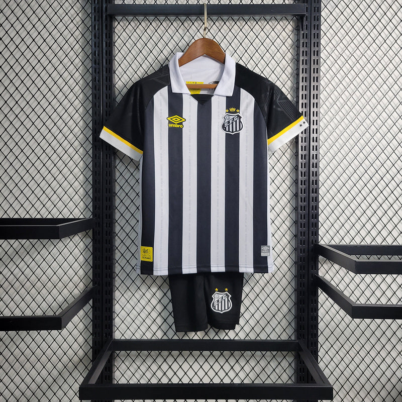 Kids Santos ll 2023∕24 Preto-Branco