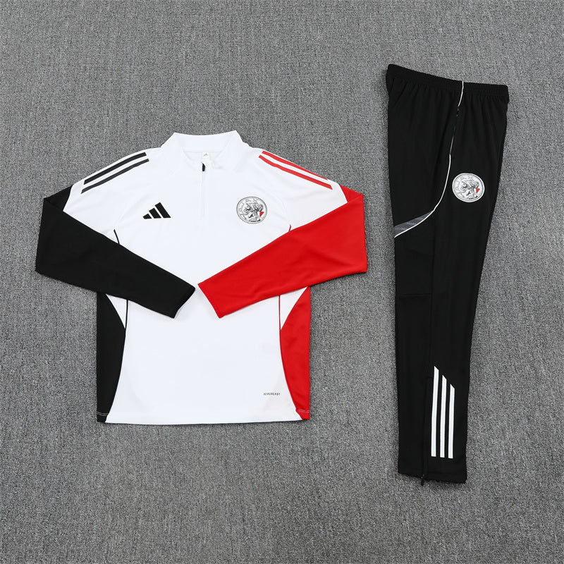 Training Suit Ajax 25/26 White - Winter