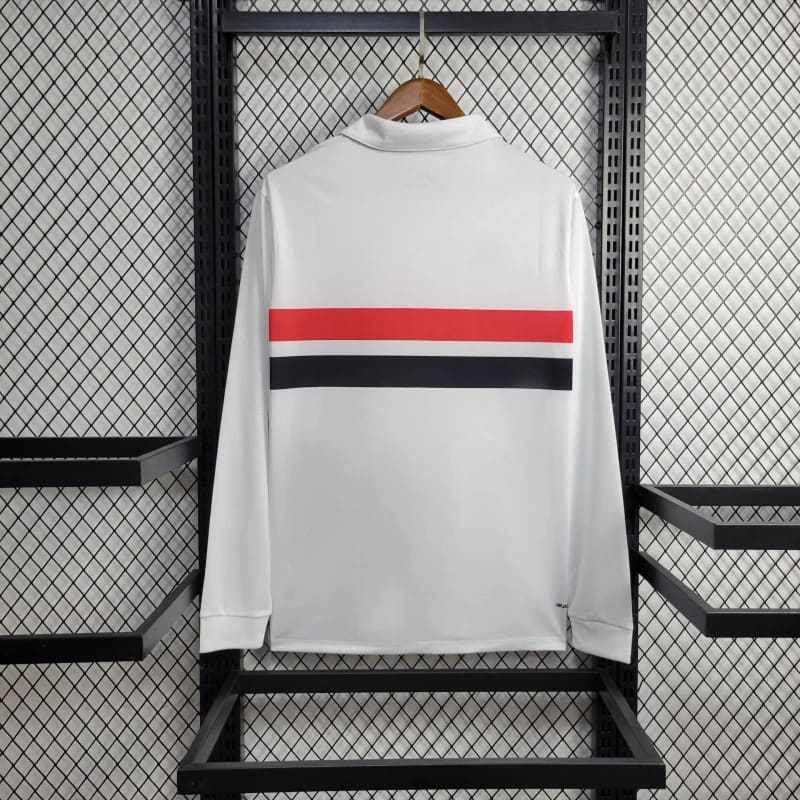 Jersey 24∕25 Manga longa São Paulo Branco