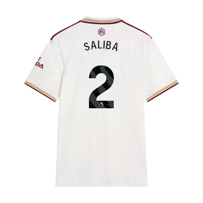 Trikot Arsenal 25/26 Dritter #2 SALIBA 