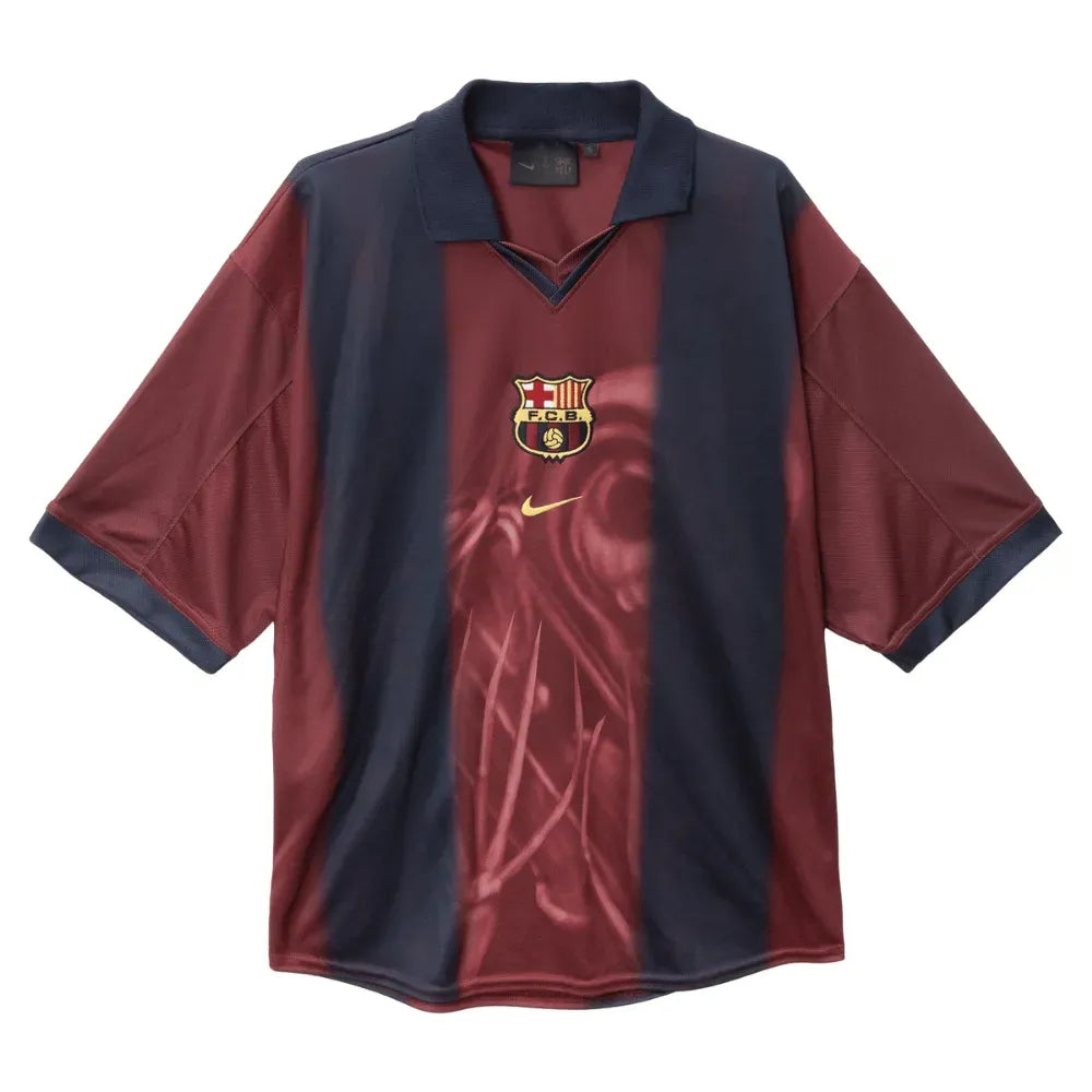 Jersey Barcelona x Travis Scott Retro 2000/01 Home Skeleton