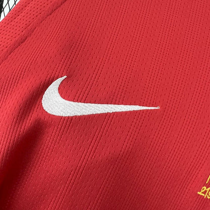 Jersey do Manchester United Manga Longa Retrô 2007/08 Home UCL