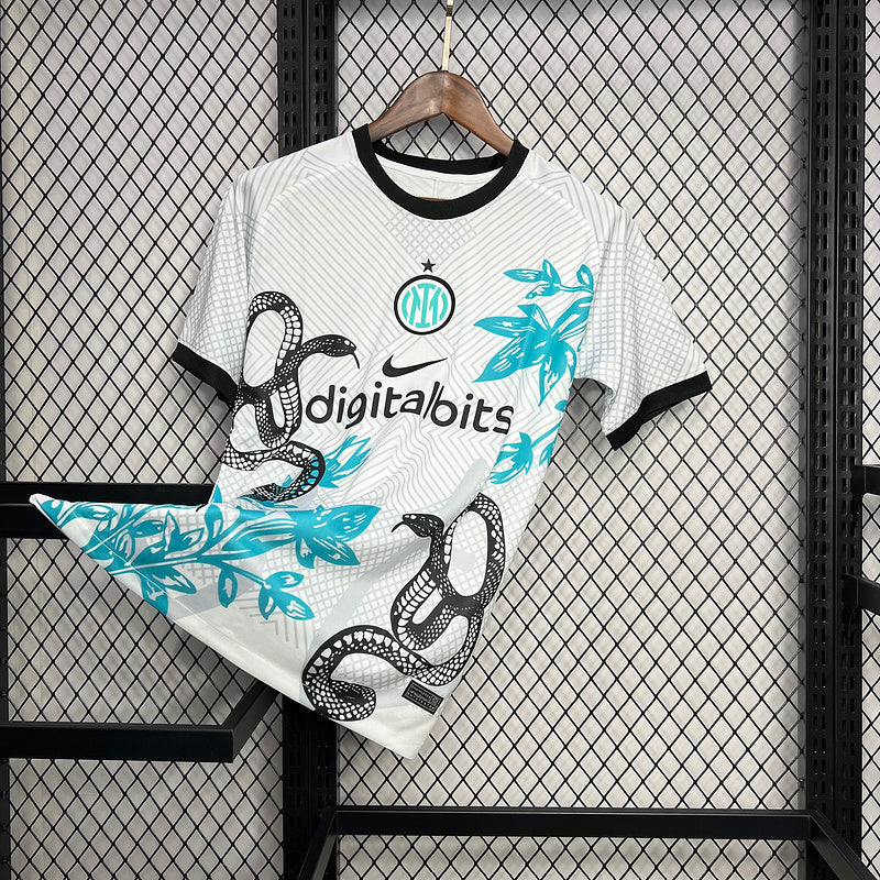Trikot Inter de Milão 24/25 – Edição especial – Branco 