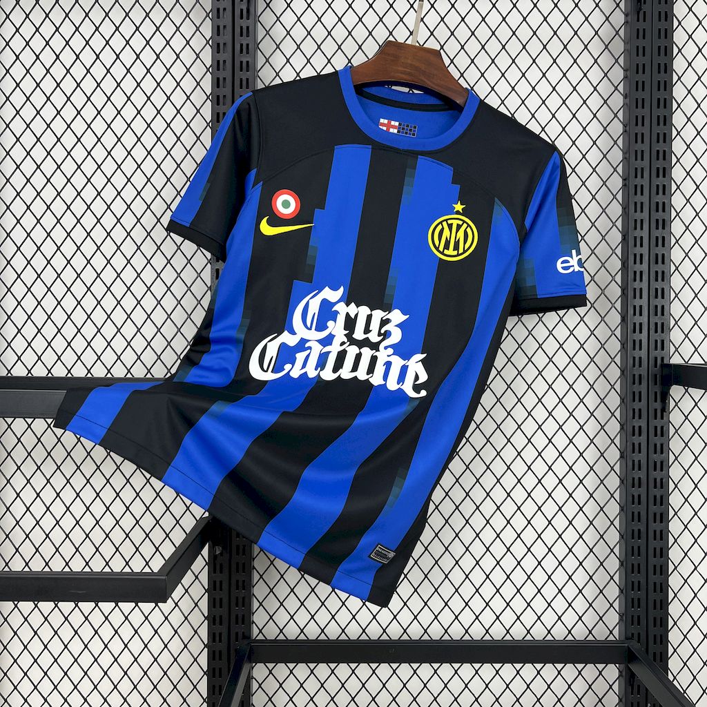 Jersey Inter de Milão Home 24/25 Come Cruz CA Fun