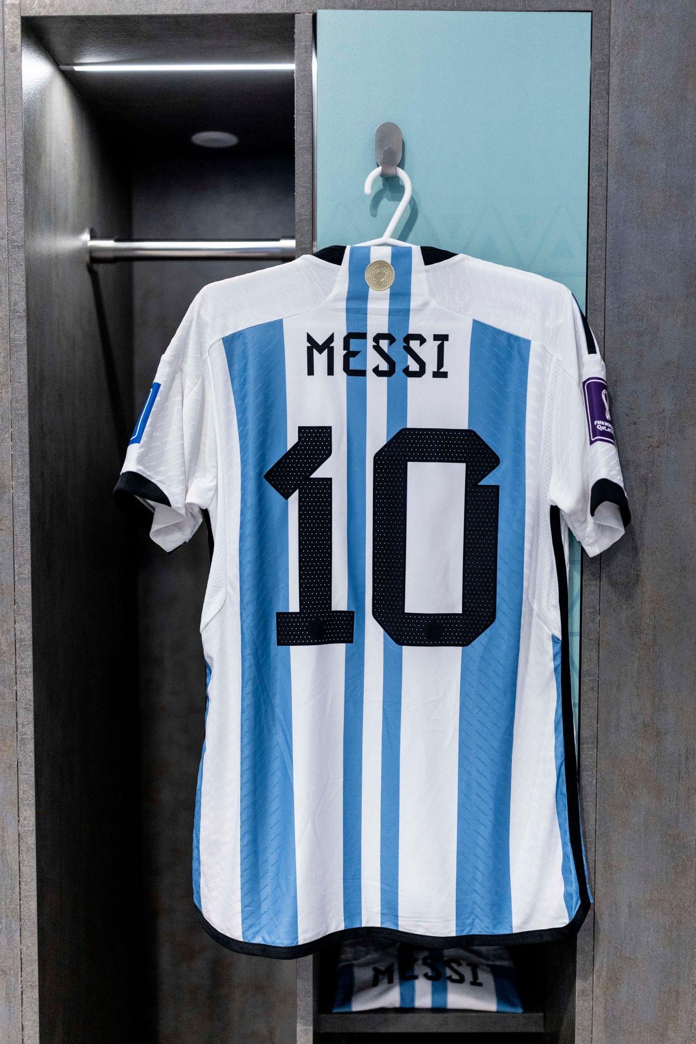 Jersey Messi Argentina 2022 Legend