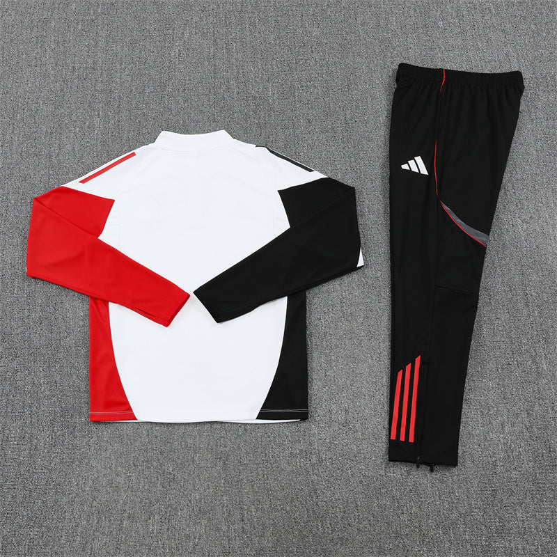 Training Suit Ajax 25/26 White - Winter