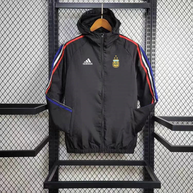 Windbreaker Argentina 24/25 - Black and Red