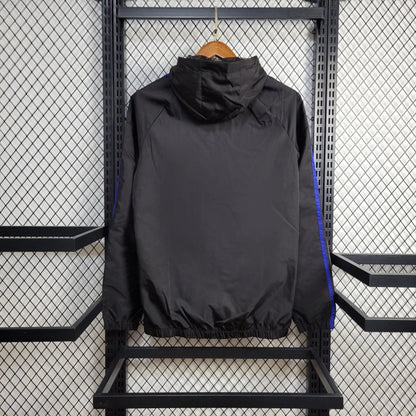 Windbreaker Bélgica 24/25 - Preto e Vermelho