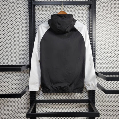 Windbreaker Benfica 24/25 - Preto e Branco